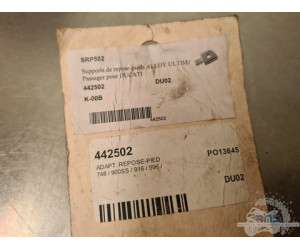 Adaptateur de cale pied Ducati SBK 1198 S 2009 à 2011 