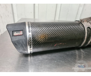 Silencieux d'échappement Devil carbone Yamaha FZ1 2006 à 2015 