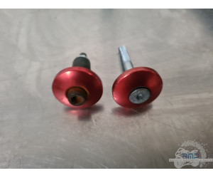 Paire d'embout de guidon Kawasaki ER6 N 2009 à 2011 