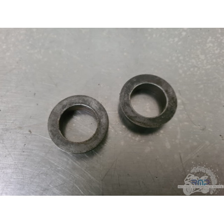 Paire d'entretoise de roue arrière Honda CBR 600 RR PC37 2005 à 2006 