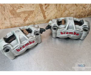 Paire d'étrier de frein avant Brembo M50 100mm Ducati Monster 1200 S 2014 à 2016 