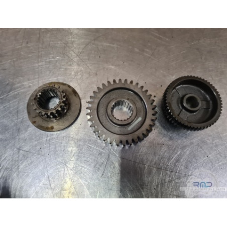 Kit de pignon moteur Suzuki 650 SV N 2003 à 2009 