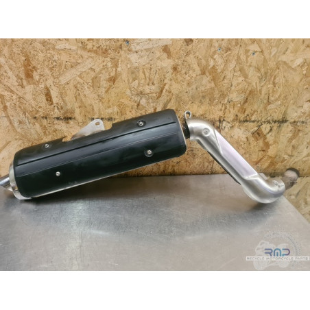 Silencieux d'échappement droit Aprilia ETV 1000 Caponord 2004 a 2012 