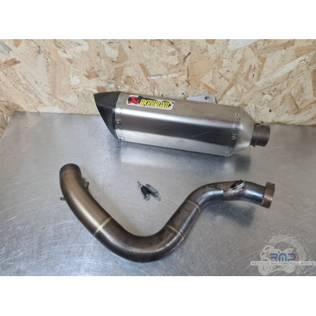 Silencieux d'échappement Akrapovic KTM 390 RC 2014 à 2020 