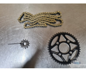 Kit chaine Honda CBR 125 2011 à 2016 