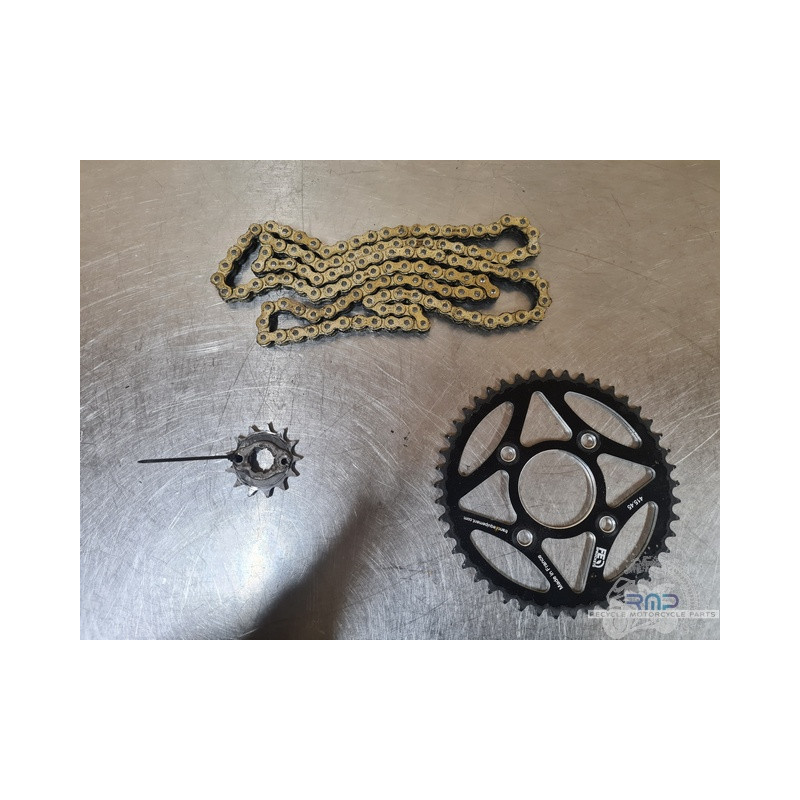 Kit chaine Honda CBR 125 2011 à 2016 