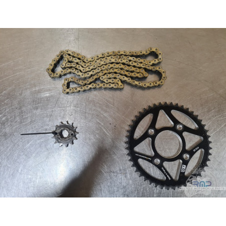 Kit chaine Honda CBR 125 2011 à 2016 