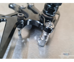 Paire de platine reculé Honda CBR 125 2011 à 2016 