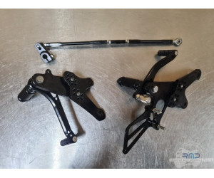 Paire de platine reculé Honda CBR 125 2011 à 2016 