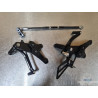 Paire de platine reculé Honda CBR 125 2011 à 2016 