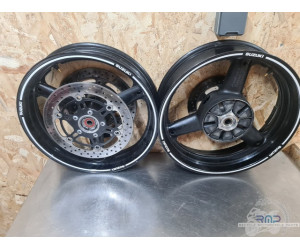 Paire de jantes Suzuki SV 650 S 2003 à 2009 