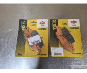 Paire de plaquette de frein avant SBS Suzuki SV 650 S 2003 à 2009 