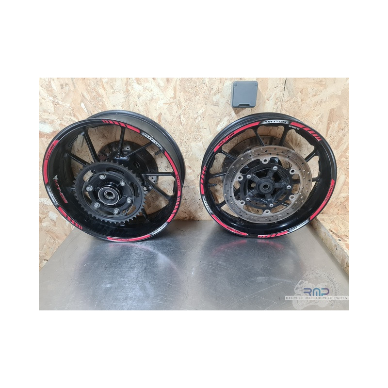 Paire de jantes Yamaha MT-09 2014 à 2016 