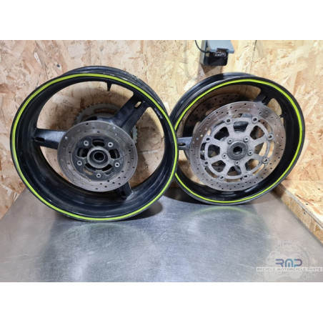 Paire de jantes Suzuki 600 GSXR 2001 à 2003 