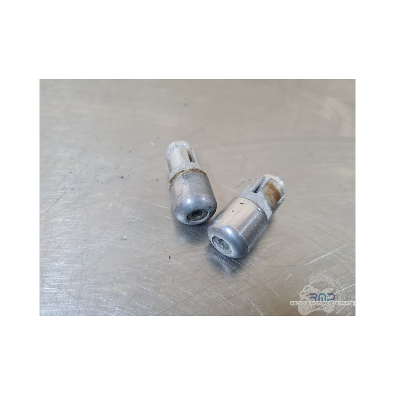Paire d'embout de guidon Moto Guzzi V11 Le mans  