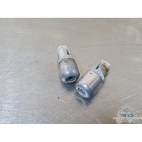 Paire d'embout de guidon Moto Guzzi V11 Le mans  