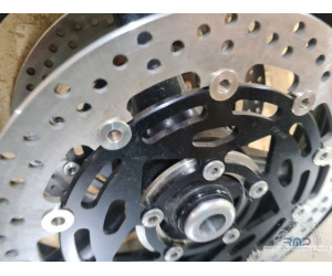 Janteavant avec disques de frein 6mm France équipement et entretoise fixe Kawasaki ZX10R 2020 à 2025 Ducati Panigale 955 V2 2022