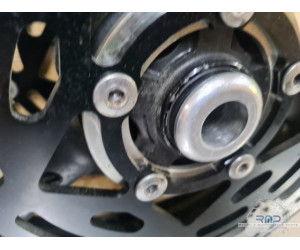 Janteavant avec disques de frein 6mm France équipement et entretoise fixe Kawasaki ZX10R 2020 à 2025 Ducati Panigale 955 V2 2022