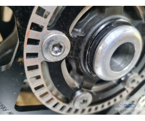 Janteavant avec disques de frein 6mm France équipement et entretoise fixe Kawasaki ZX10R 2020 à 2025 Ducati Panigale 955 V2 2022