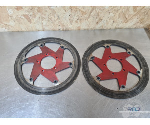 Paire de disque de frein Béringer Kawasaki ZX10R 2020 à 2025 Ducati Panigale 955 V2 2022 à 2024 