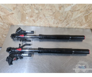 Pairedetube de fourche préssurisé HBR Kawasaki ZX10R 2020 à 2025 Ducati Panigale 955 V2 2022 à 2024 