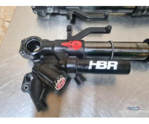 Pairedetube de fourche préssurisé HBR Kawasaki ZX10R 2020 à 2025 Ducati Panigale 955 V2 2022 à 2024 
