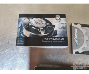 Livret d'utilisateur MV Agusta F3 800 2013 à 2020 