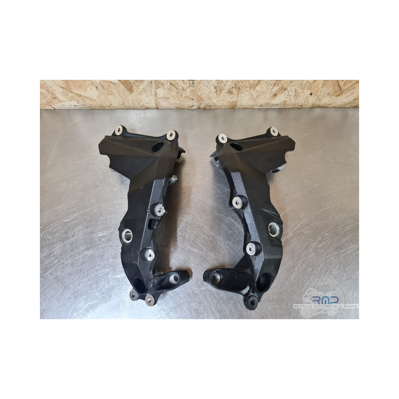 Paire de support de platine repose pied MV Agusta F3 800 2013 à 2020 